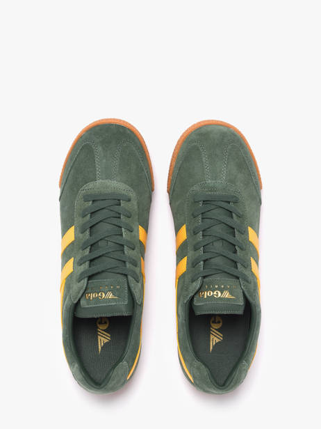 Sneakers En Cuir Gola Vert men CMA192NI vue secondaire 4