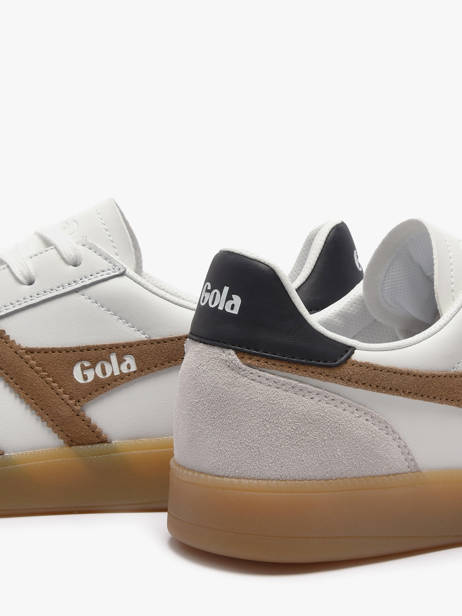 Sneakers En Cuir Gola Blanc men CMB744AW vue secondaire 2