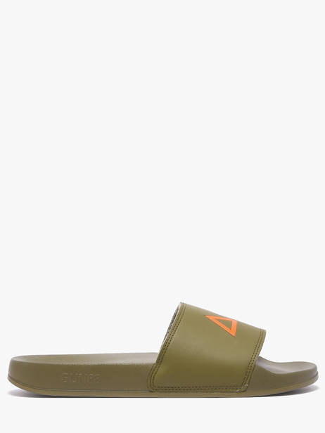 Claquettes Sun68 Vert men X3611019 vue secondaire 3