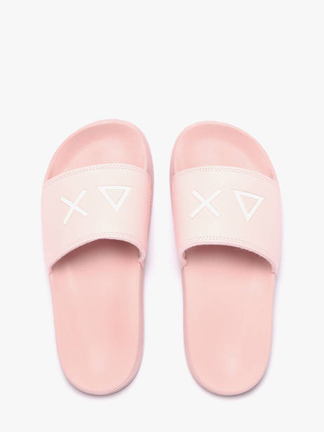 Claquettes Sun68 Rose women X3621039