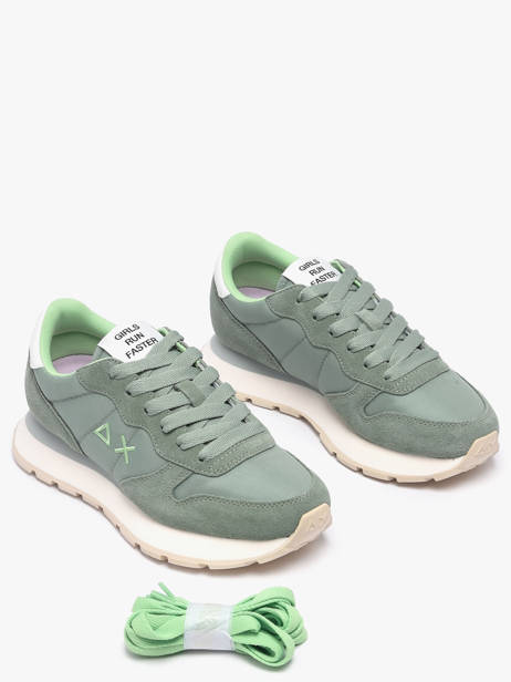 Sneakers Sun68 Vert women Z3620184 vue secondaire 1