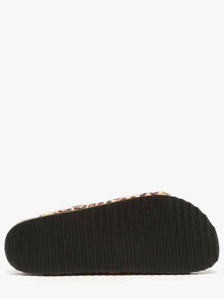 Sandales En Cuir Colors of california Marron women HCBIO502 vue secondaire 4