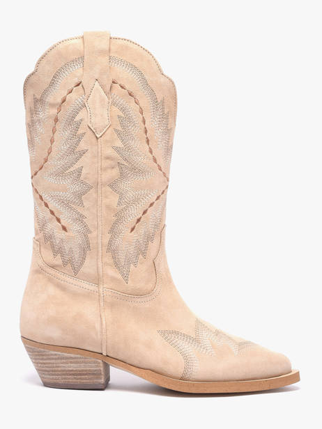 Santiags En Cuir Alpe Beige women 52171115