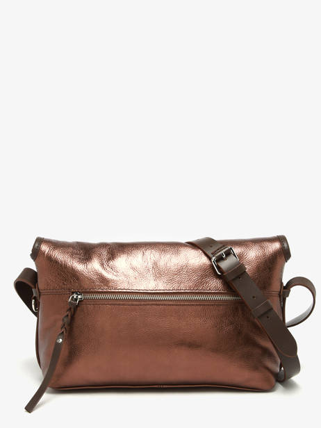 Sac Bandoulière Loulou Cuir Paul marius Marron loulou LOULOU vue secondaire 4