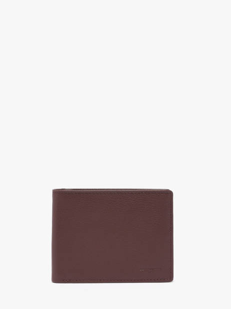 Portefeuille à Rabat Charles Cuir Le tanneur Marron charles TCHA3350
