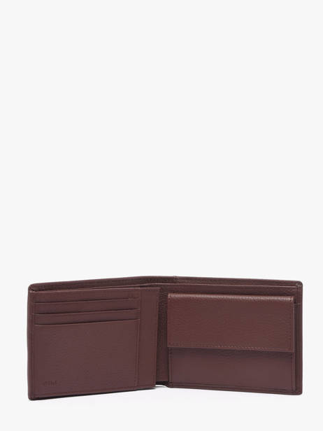 Portefeuille à Rabat Charles Cuir Le tanneur Marron charles TCHA3350 vue secondaire 1