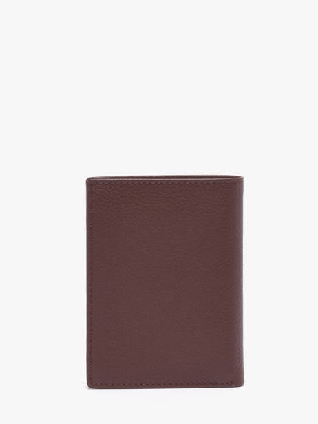 Portefeuille M Vertical Zippé Charles Cuir Le tanneur Marron charles TCHA3311 vue secondaire 3