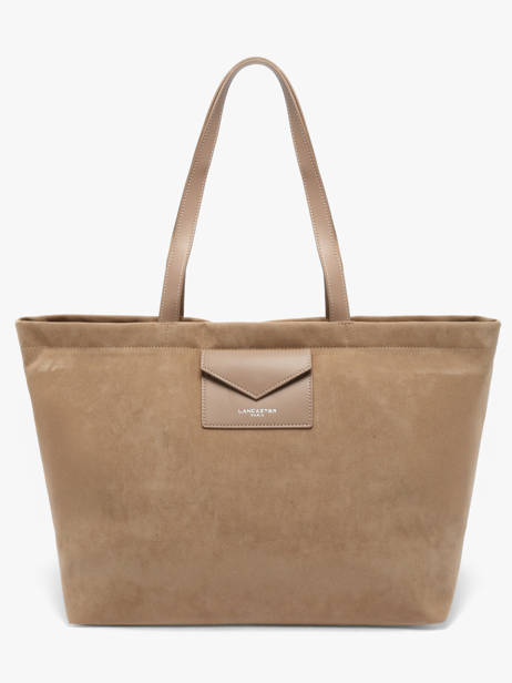 Sac Porté épaule Suedine Kba Polyester Lancaster Beige suedine kba 63