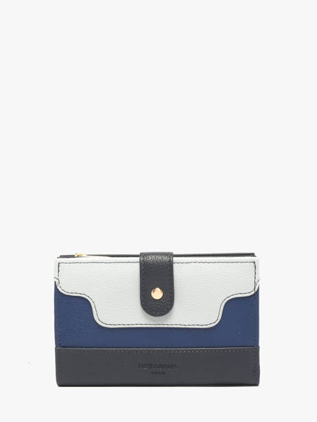 Portefeuille Bahia Cuir Hexagona Bleu bahia 688265