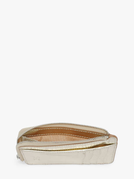 Porte-cartes Caviar Cuir Crinkles Or caviar 14318 vue secondaire 1