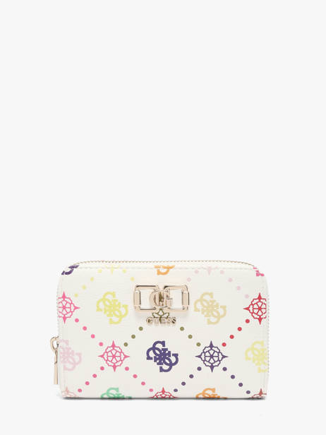 Portefeuille Emelie Logo Guess Blanc emelie logo GM928140
