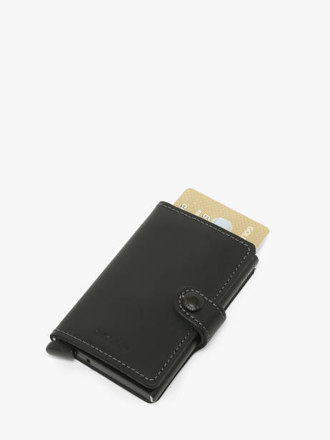 Porte-cartes Original Cuir Secrid Noir original MPC vue secondaire 2
