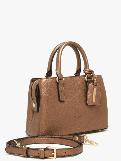 Sac Porté Main Zora Hexagona Marron zora 8620229 vue secondaire 2