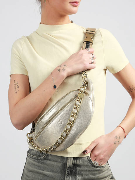 Sac Banane Mila louise Blanc vintage 23689X vue secondaire 1