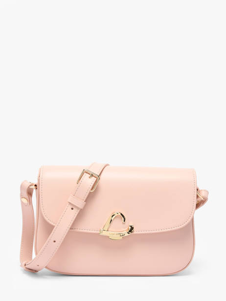 Sac Bandoulière Paris Philos Cuir Lancaster Rose paris philos 81