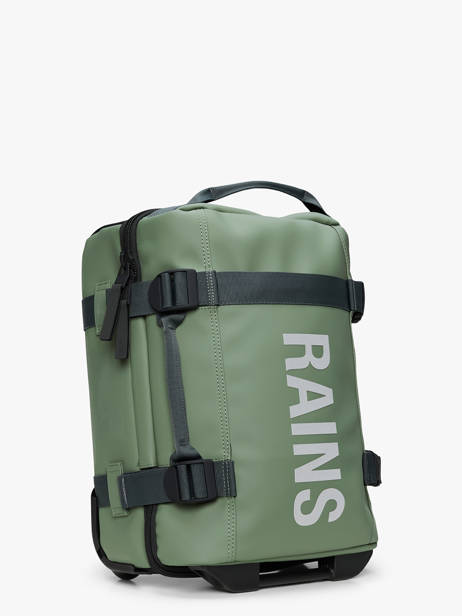 Valise Cabine Travel Rains Vert travel 14790 vue secondaire 3