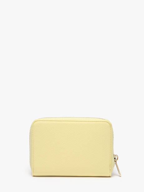 Portefeuille Valentino Jaune doris re VPS9N137 vue secondaire 2