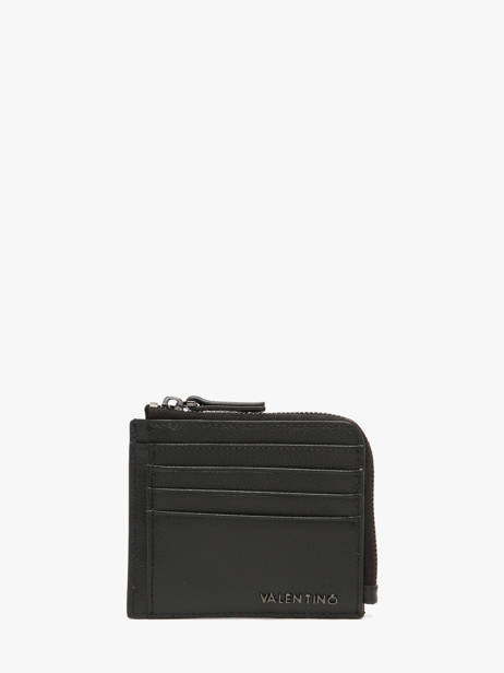 Porte-cartes Cuir Valentino Noir fort VPP9LX92