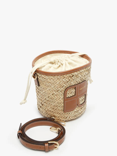 Sac Bandoulière Paille Nat et nin Beige paille PL vue secondaire 2
