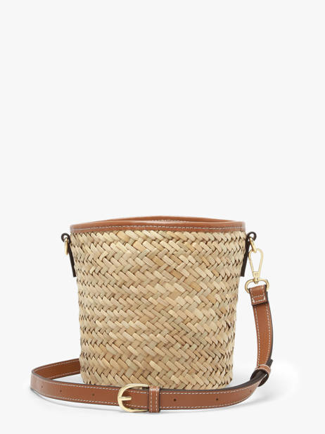Sac Bandoulière Paille Nat et nin Beige paille PL vue secondaire 4