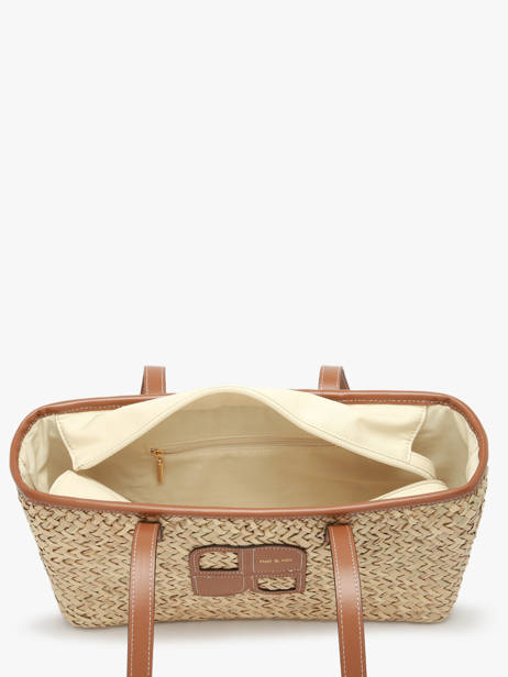Sac Porté épaule Paille Nat et nin Beige paille PL vue secondaire 3