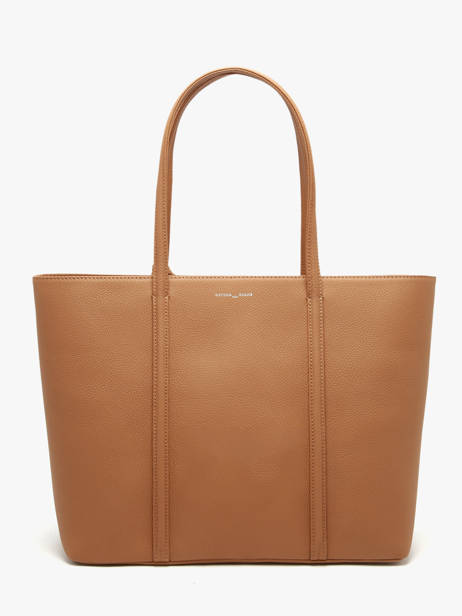 Sac Porté épaule Nathan Cuir Nathan baume Marron nathan 1 vue secondaire 5