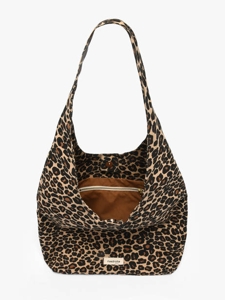 Le Hobo Bag Richelieu Forever Wild Coton Recyclé Rivedroite Marron forever wild RICHEFOR vue secondaire 3