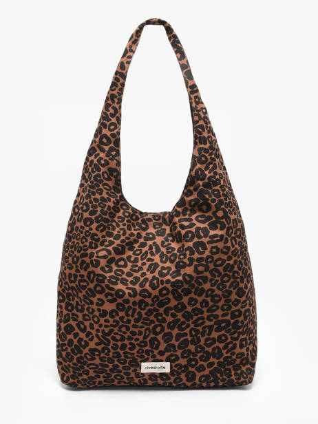 Le Hobo Bag Richelieu Wild Tribe Coton Recyclé Rivedroite Marron wild tribe RICHEWIL