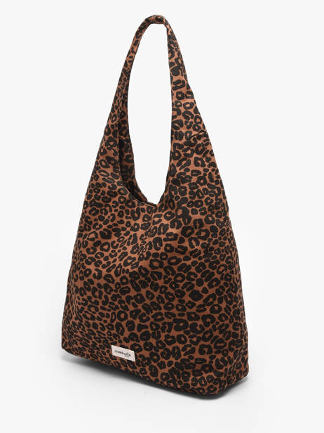 Le Hobo Bag Richelieu Wild Tribe Coton Recyclé Rivedroite Marron wild tribe RICHEWIL vue secondaire 2
