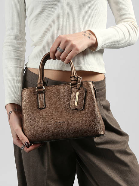 Sac Porté Main Zora Hexagona Marron zora 8620229 vue secondaire 1