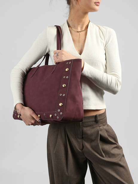 Sac Porté épaule A4 Eyelet Torrow Violet eyelet TEYE01 vue secondaire 1