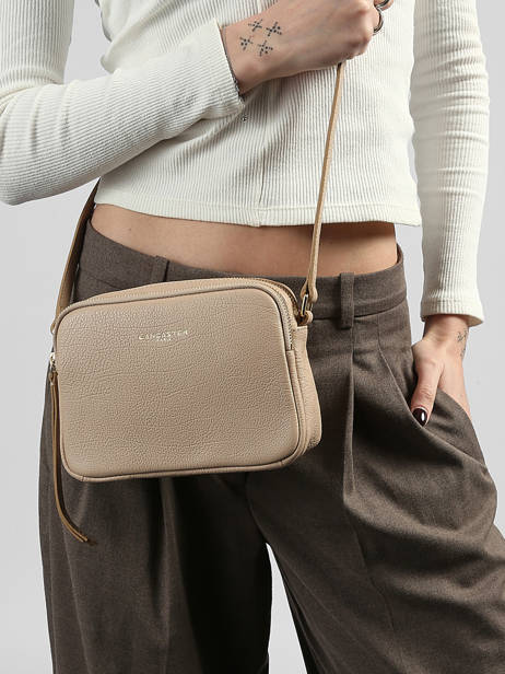 Sac Bandoulière Dune Cuir Lancaster Beige dune 529-20 vue secondaire 1