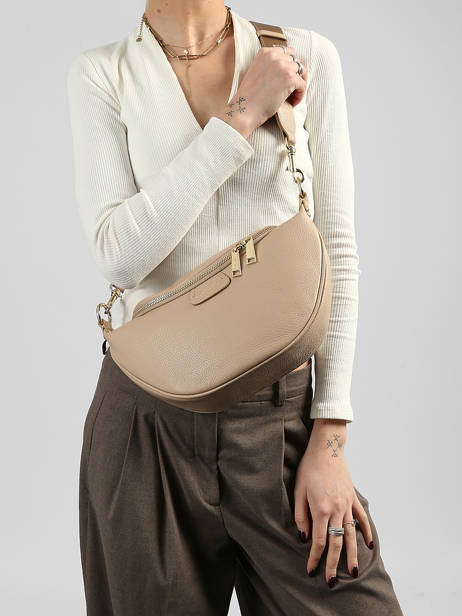 Sac Banane Lancaster Beige dune 85 vue secondaire 1