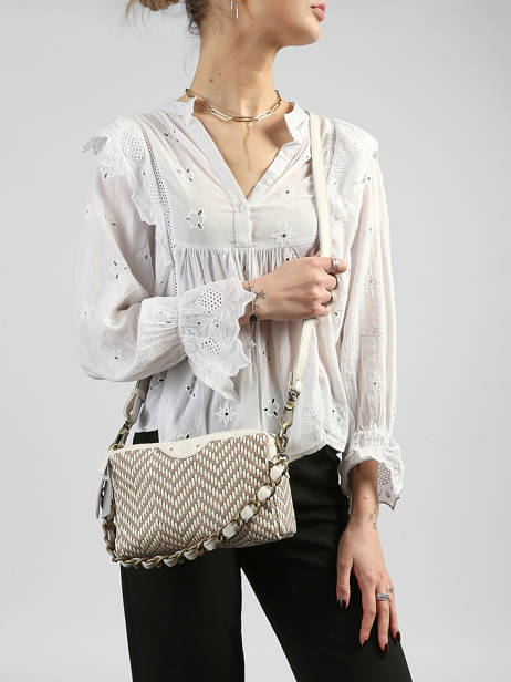 Sac Bandoulière Vintage Mila louise Blanc vintage 23673ZZC vue secondaire 1