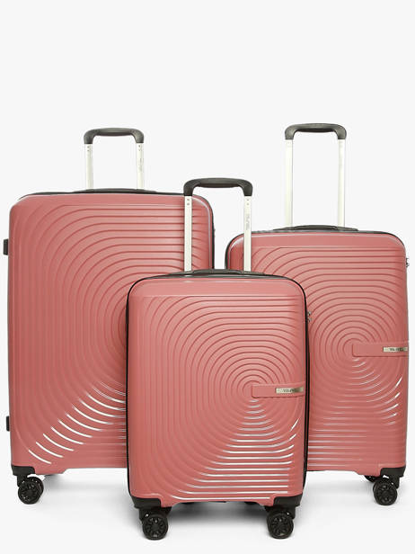 Lot De Valises Montreal Travel Rose montreal PPJ15LOT