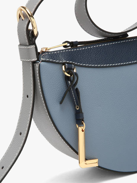 Sac Bandoulière Faubourg Cuir Lancel Bleu faubourg A13545 vue secondaire 3