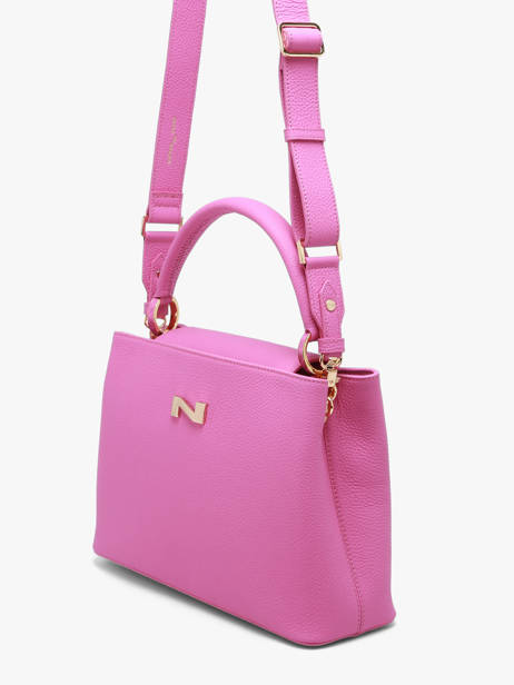 Sac à Main Magnolia Cuir Nathan baume Rose eden 3 vue secondaire 2