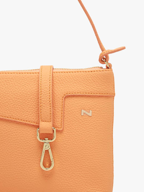 Sac Bandoulière Palma Cuir Nathan baume Orange nathan 27 vue secondaire 3