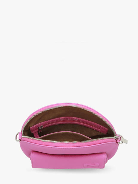 Sac Bandoulière Dorine Cuir Nathan baume Rose nathan 32PO vue secondaire 4