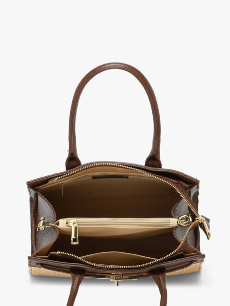 Sac Porté Main Capri Milano Marron capri CP23114 vue secondaire 3