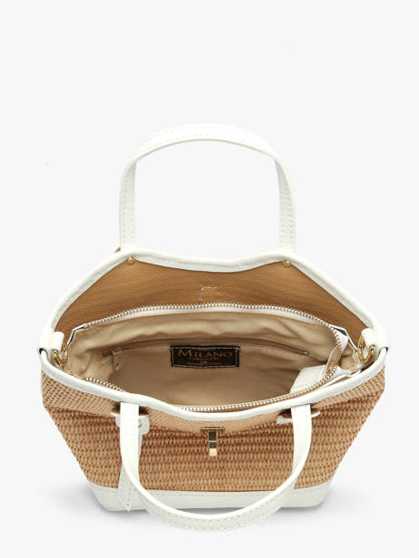 Sac Porté Main Capri Milano Blanc capri CP25114 vue secondaire 3
