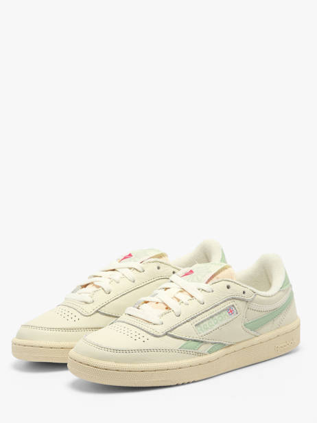 Sneakers En Cuir Reebok Beige women 233957 vue secondaire 1