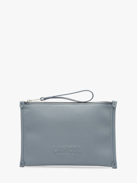 Pochette Zippée Jour Cuir Lancel Bleu jour A13174