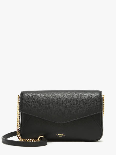 Sac Bandoulière Enveloppe Cuir Lancel Noir enveloppe A14024