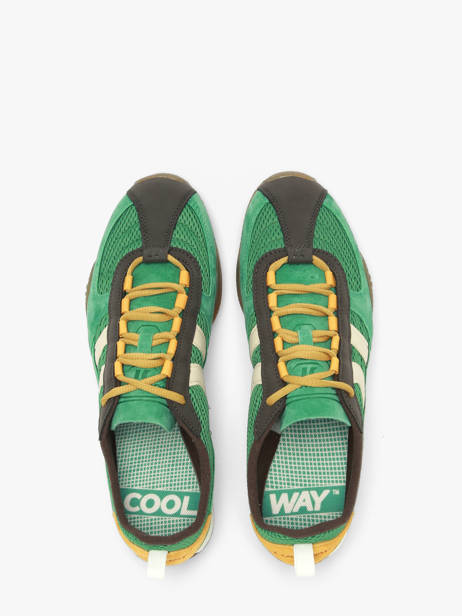 Sneakers En Cuir Coolway Vert men 8663808 vue secondaire 4