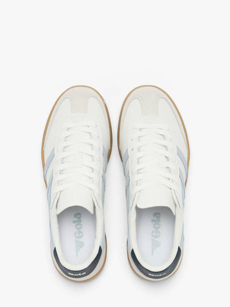 Sneakers En Cuir Gola Blanc women CLB744XE vue secondaire 3
