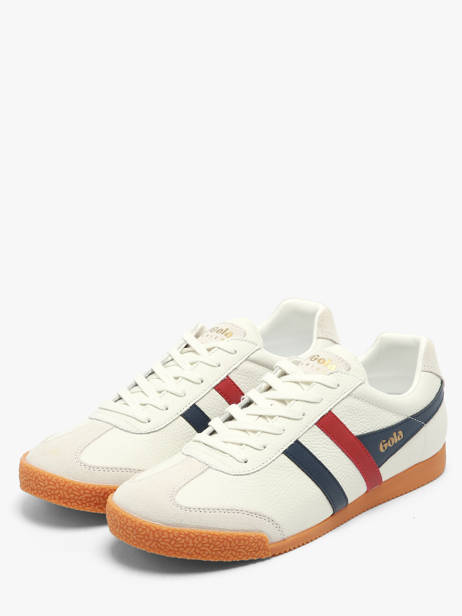 Sneakers En Cuir Gola Blanc men CMB426XE vue secondaire 2