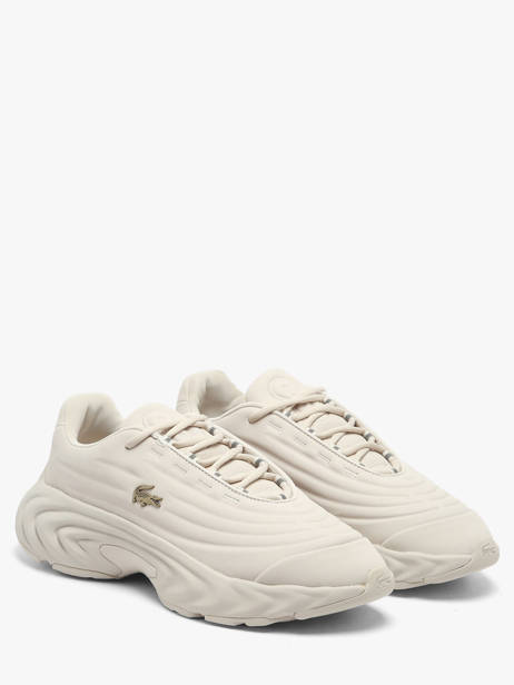 Sneakers En Cuir Lacoste Blanc men 1SMA0063 vue secondaire 2