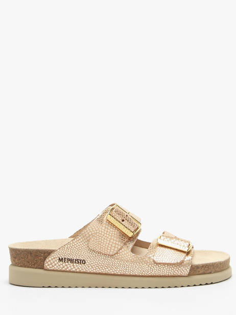 Mules Hester Havana En Cuir Mephisto women P5136749
