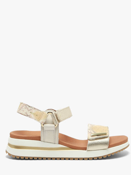 Sandales En Cuir Mephisto Or women P5148859